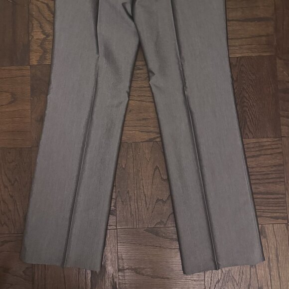 Calvin Klein • Silver Straight Leg Trousers - Picture 4 of 4